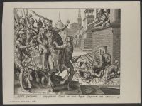 Jezebel thrown out of the window
