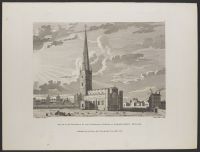 South-East Prospect of the Cathedral Church of London-Derry,  Ireland