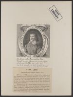 Portrait of John Clavel