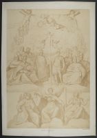 Scene with figures and angels