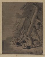 Samson pulling down the Temple