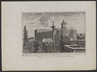 View of Vatican Palace (?)