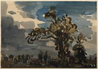 Landscape with trees, Yorkshire