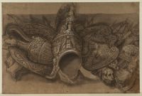 Decorative motif of classical armour