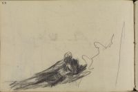 Page of a sketchbook (recto)