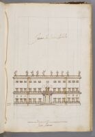 Page 57. Façade of a palace.