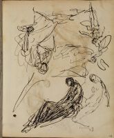 Page of a sketchbook (recto)