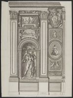 Details of one of the walls of the Farnese gallery