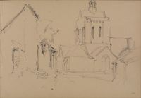 Church and houses