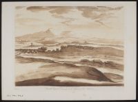 Landscape with a river and mountains
