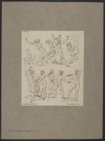 Plate 10: Figures in violent poses caused by sudden or terrifying emotions such as fear, despair and rage