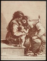 Two women with a child