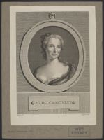 Mme du Chastelet (Chatelet)