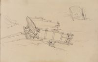Page of a sketchbook - blank page (recto)