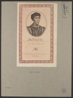 Portrait of King Henry the VI