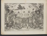 Stage design for 'Le Nozze degli Dei' - plate 5 (duplicate of  952.5 and 952.11)