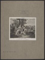 G.1990.WL.7014.33 Holy Family Resting (Le repos de la St. famille)