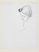 Head of a woman looking down (2)