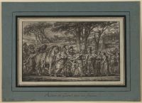 Return of the general to his family from the Vicissitudes of War