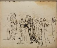 Page of a sketchbook (recto)