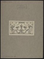 Vignette with putti and an urn