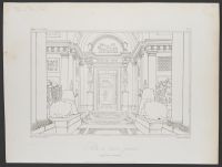 Sala a croce greca looking to the Rotondo