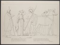 Ulysses departing for Ithaca with Penelope
