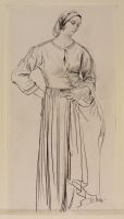 Dorelia in gypsy dress