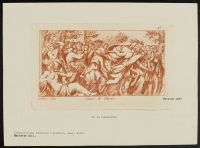 Frieze with people carrying offerings