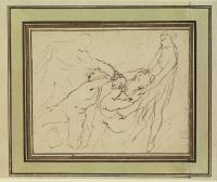 Meleager killing his uncles Plexippus and Toxeus