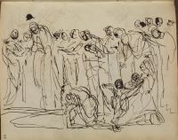 Page of a sketchbook (recto)