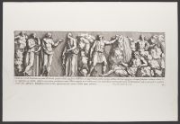 Plate 42 of 'Admiranda Romanarum Antiquitatum ac Veteris Sculpturae Vestigia': Tabula haec non ad Domitianum...