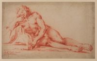 Reclining male nude