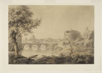 View of Rome with Saint Peter’s and Castel Sant’Angelo