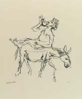 Homage to Hellas Volume I - Dionysus on a Donkey (Dionysos auf  dem Esel)