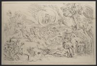 Mythological scene