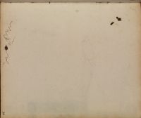 Page of a sketchbook (recto)