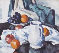 Still Life with Jug and Grapes