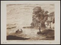The Sea of Galilee with Christ Calling Peter and Andrew