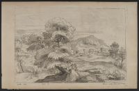 Landscape with trees