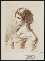 Study of a young woman in profile