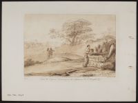 Landscape with Rebekah (Rebecca) and Eliezer at the well