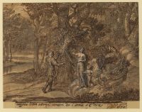 Venus presenting arms to Aeneas