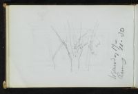 Page of a sketchbook - blank page (recto)