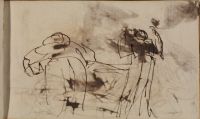Page of a sketchbook (recto)