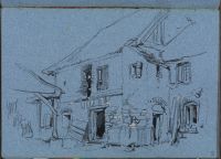 Old house, York (recto)