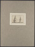 Two women in profile (deux femmes de profil)