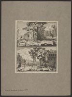Plate 49: Two scenes illustrating light and shade via doors