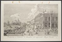 Prospectus a Columna S. Theodori ad ingressum Magni Canalis (View from the column of St Theodore to the Entrance of the Grand Canal)