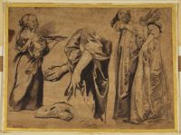 Studies for female figures